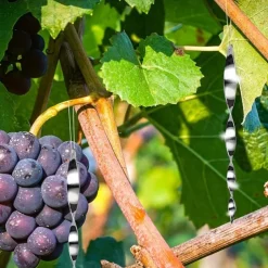 12pcs Woodpecker Bird Scare Devices, Reflective Scare Rods Control Device To Keep Birds Away From Patio Pool