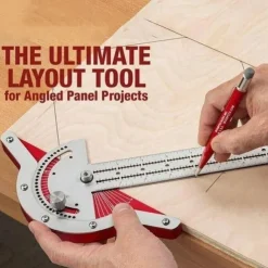 1pcs Woodworkers Edge Rule Woodworking Rule Woodworking Edge Rule Woodworking Angle Rule Woodworking Design Rule