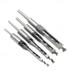 4pcs Woodworking Bit Hole Drill Carpenter Square Drill Bit Tool Guide Positioner 1/2, 1/4, 5/16, 3/8 Inch