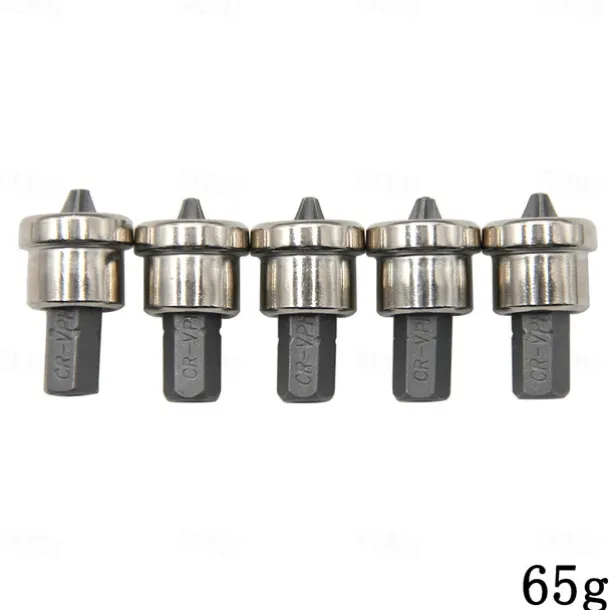 10pcs25mm/Set Magnetic Positioning Screwdriver Bits Head Woodworking Screw Hex Shank Positioning Bit batch Head