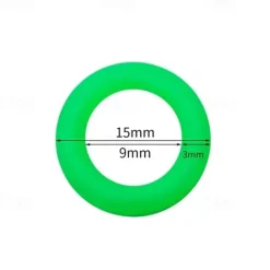 50Pcs/Pack Camping Nail Night Vision Luminous Ring Round Multi-functional Tents Accessories