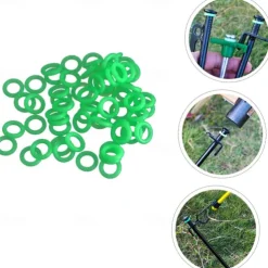 50Pcs/Pack Camping Nail Night Vision Luminous Ring Round Multi-functional Tents Accessories