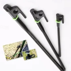 50Pcs/Pack Camping Nail Night Vision Luminous Ring Round Multi-functional Tents Accessories