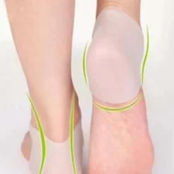 2Pcs/pair Feet Care Socks Silicone Moisturizing Gel Heel Socks Foot Skin Care Protectors Anti cracking Heel Protector Pain Relief