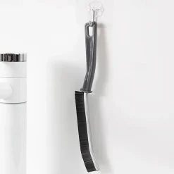 2pcs/3pcs Hard-Bristled Crevice Cleaning Brush, Grout Cleaner Scrub Brush Deep Tile Joints, Crevice Interval Cleaning Brush Tool, All-Around Cleaning Tool, Stiff Angled Bristles For Bathtubs