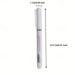 5pcs/set Extended Nib 20MM Red Black Blue White Green Ink Long Head Markers Bathroom Woodworking Decoration Metal Plastic Wood Multi-functional Write Deep Hole Marker Pens