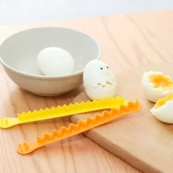 2Pcs/set Fancy Cut Eggs Cooked Eggs Cutter Home Boiled Eggs Creative Cooking Tools Bento Mold Kitchen Gadgets Accessories Cocina