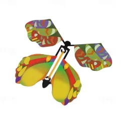 5pcs/set Flying In The Book Magic Butterfly Flying Card Toy With Empty Hands Butterfly Wedding Magic Props Tricks Christams Gift