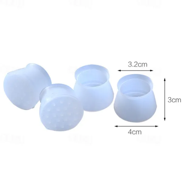 20pcs/Set Furniture Leg Protection Cover Table Feet Pad Floor Protector For Chair Floor Protection Anti-slip Table Leg