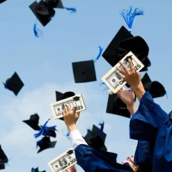 4pcs/set Graduation Money Holder Graduation Gift Class of 2025 Grad Wooden Card Box Cash Holder DIY Money Cash Envelope Wallet Senior Gift Birthday Present for Grad