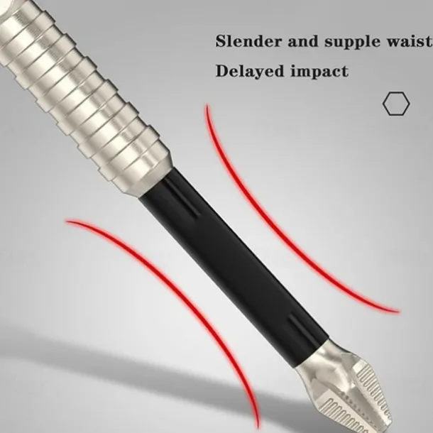 6pcs/Set High-Magnetic Screwdriver Drill Bit Set, Anti-Slip Cross Head Bits, S2 Material High-Strength PH2 Bits for Precision Screwing