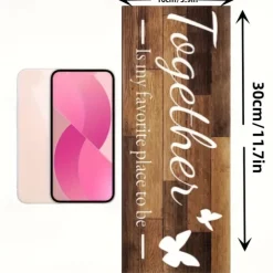 4pcs/set Home Wall Signs THIS IS US TOGETHER BLESS THIS HOME FAMILY Wall Decor For Living Room Bedroom Including Tape