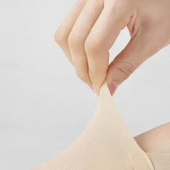 5pcs/set Ice Silk Boat Socks Women's Spring Summer Thin Non-slip Socks Cotton Bottom Socks High Heels Shallow Mouth Invisible Socks