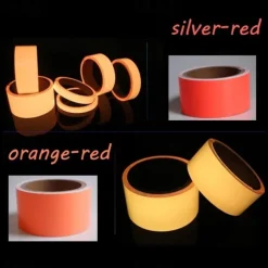 6pcs/Set UV Gaffer Fluorescent Party Tape Blacklight Reactive Glow In The Dark Tape Neon Cloth Tape Warning Stage Prop Home Decoration