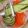 Peeler Stainless Steel Double Layer Multifunction Vegetables and Fruit Grater Home Kitchen Tool