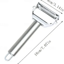 Peeler Stainless Steel Double Layer Multifunction Vegetables and Fruit Grater Home Kitchen Tool