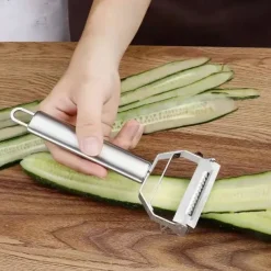 Peeler Stainless Steel Double Layer Multifunction Vegetables and Fruit Grater Home Kitchen Tool