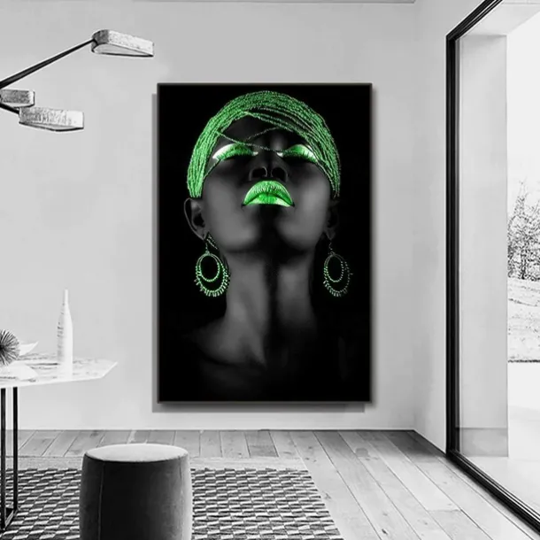 People Modern Art Prints Wall Art Abstract Painting Black Gold Canvas Prints Rolled Canvas Prints No Frame Unframed Unstretched