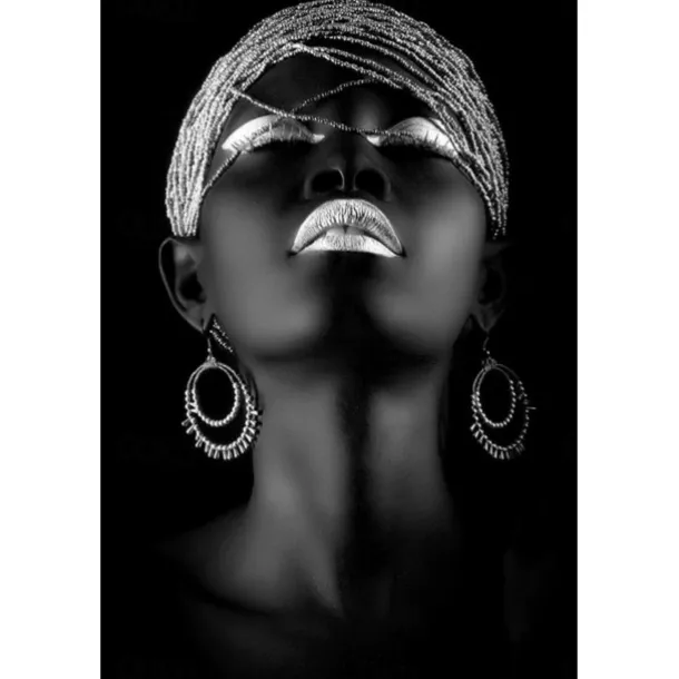 People Modern Art Prints Wall Art Abstract Painting Black Gold Canvas Prints Rolled Canvas Prints No Frame Unframed Unstretched