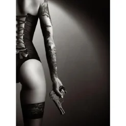 People Wall Art Canvas Sexy Nude Women Prints Painting Artwork Picture Cigarett Red Wine Figure Home Decoration Décor Rolled Canvas No Frame Unframed