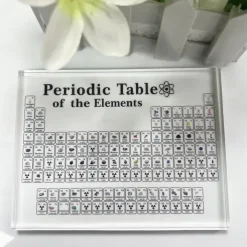 Periodic Table with Elements, Home Decoration, Teaching Display, Periodic Table of Elements, Toilet, Safe for Students, Teachers and Kids