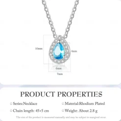 Personalized Birthstone Necklace Custom Best Gift for Mom - Custom Pendant Gift for Mom, Wife, Girlfriend – Unique Mother's Day, Valentine's Day, Anniversary, Christmas, Birthday Gift