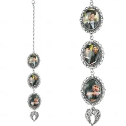 Personalized Graduation Tassel Photo Charm, Custom Memorial Best Graduation Gift,Charm with Angel Wings Unique Keepsake for Friends or Yourself, Perfect for Graduation, Birthday, Christmas