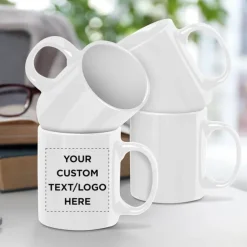 Personalized Photo Coffee Mug Custom Best Gift for Dad, 11oz Travel Mug with Text, Pictures, Wedding, Christmas, Birthday Gift for Family, Friends