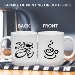 Personalized Photo Coffee Mug Custom Best Gift for Dad, 11oz Travel Mug with Text, Pictures, Wedding, Christmas, Birthday Gift for Family, Friends