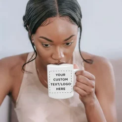 Personalized Photo Coffee Mug Custom Best Gift for Dad, 11oz Travel Mug with Text, Pictures, Wedding, Christmas, Birthday Gift for Family, Friends