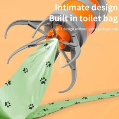 Pet Cleaning Supplies Cartoon Clip Toilet Toilet Bag Outdoor Shovel Pet Toilet Pick Up Device