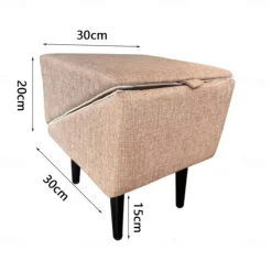 Pet Dog Stair Folding Chair Space Saving 2 in 1 Comfortable Climbing Step for Pets High Bed Dog Lamp Kitten Puppy Small Animal