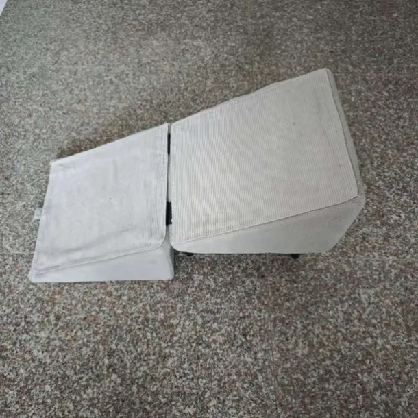 Pet Dog Stair Folding Chair Space Saving 2 in 1 Comfortable Climbing Step for Pets High Bed Dog Lamp Kitten Puppy Small Animal