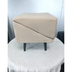 Pet Dog Stair Folding Chair Space Saving 2 in 1 Comfortable Climbing Step for Pets High Bed Dog Lamp Kitten Puppy Small Animal