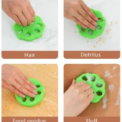 Pet Hair Remover Washable Reusable Modern Contemporary Full Body Silicone 2pcs - Everyday Use Bathroom cleaning Toilet Accessories