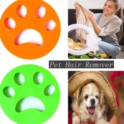 Pet Hair Remover Washable Reusable Modern Contemporary Full Body Silicone 2pcs - Everyday Use Bathroom cleaning Toilet Accessories