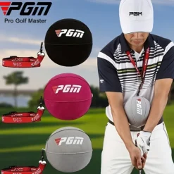 PGM Golf Swing Practice Smart Ball, Golf Swing Trainer Training Aid Portable Swing Arm Corrector, Posture Auxiliary Correction, Training Aids, Golf Accessories