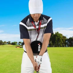 PGM Golf Swing Practice Smart Ball, Golf Swing Trainer Training Aid Portable Swing Arm Corrector, Posture Auxiliary Correction, Training Aids, Golf Accessories