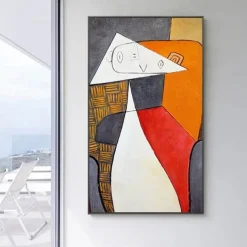 Picasso Oil Painting Famous Abstract Handmade Painted Wall Art On Canvas Modern Home Decor Gift Rolled Canvas No Frame Unstretched Living Room