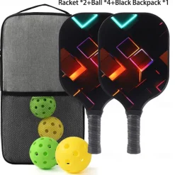Pickleball Paddle Glass Fiber Material Pickleball Sports Set