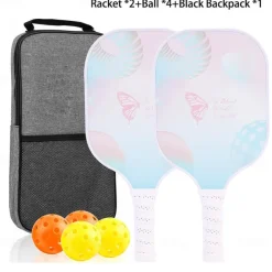 Pickleball Paddle Glass Fiber Material Pickleball Sports Set