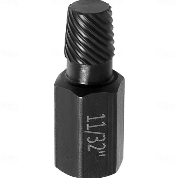 10-Piece Set Broken Head Bolt Screw Cap Extractor - Hexagon Socket Bolt Removal Tool, Chrome Vanadium Steel, for Screws, Bolts, and Studs