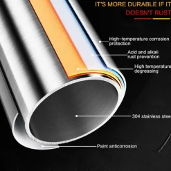 3-Piece Stainless Steel Bathroom Towel Rack Set - Includes Towel Bar, Toilet Paper Holder, and Hook - Available in 4 Finishes: Polished Chrome, Brushed Nickel, Black, and Brushed Gold