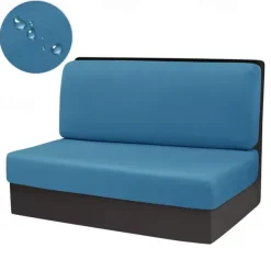 2-Piece Stretch RV Dinette Cushion Covers Milk Silk Sofa Cushion Covers - Perfect for RV Seats, Sofa Pads, and Banquette Cushions - Soft, Durable, and Easy to Install