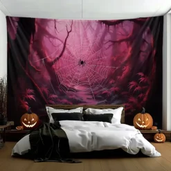 Pink Bats Hanging Tapestry Wall Art Large Tapestry Mural Decor Photograph Backdrop Blanket Curtain Home Bedroom Living Room Decoration