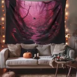 Pink Bats Hanging Tapestry Wall Art Large Tapestry Mural Decor Photograph Backdrop Blanket Curtain Home Bedroom Living Room Decoration