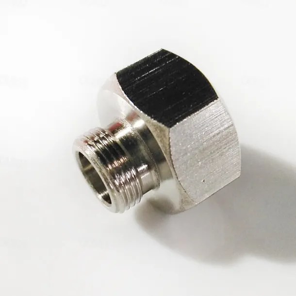 Pipe Fitting Adapter Male G 9/16 Thread To Female G 1/2 Thread 2 pieces (1 pair)