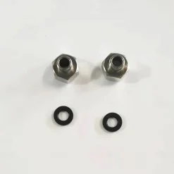 Pipe Fitting Adapter Male G 9/16 Thread To Female G 1/2 Thread 2 pieces (1 pair)