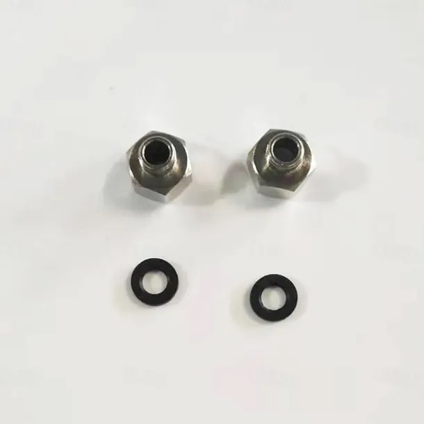 Pipe Fitting Adapter Male G 9/16 Thread To Female G 1/2 Thread 2 pieces (1 pair)