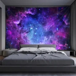 Planet Hanging Tapestry Wall Art Universe Large Tapestry Mural Decor Photograph Backdrop Blanket Curtain Home Bedroom Living Room Decoration